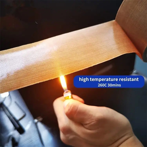 Fiberglass Cloth PTFE Adhesive Tape Feature